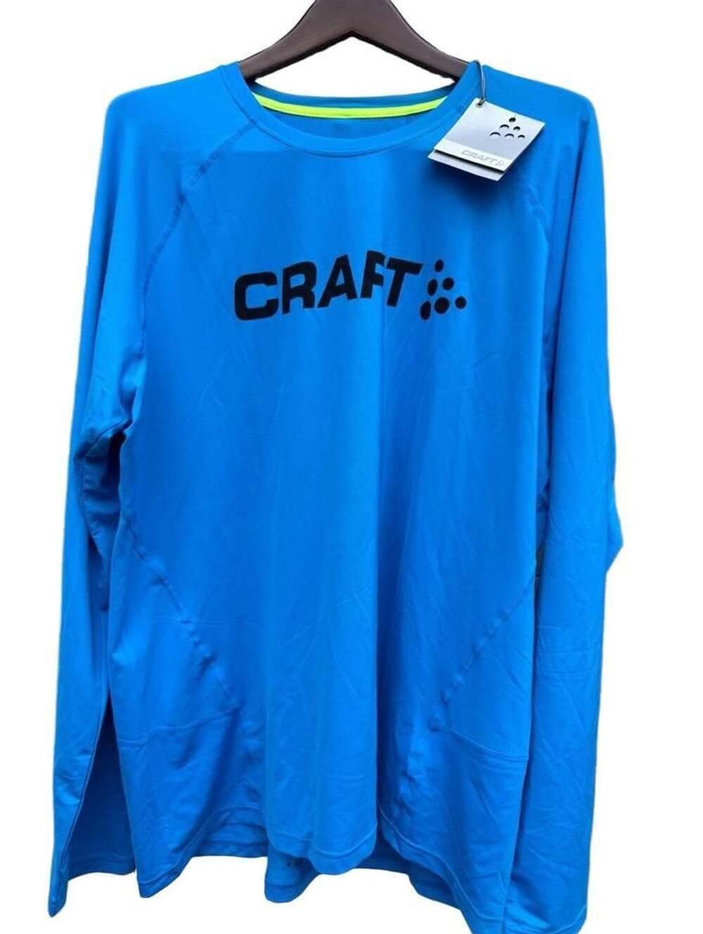 Craft 1903333 Precise Long Sleeve Men's Athletic Shirt Blue XXL